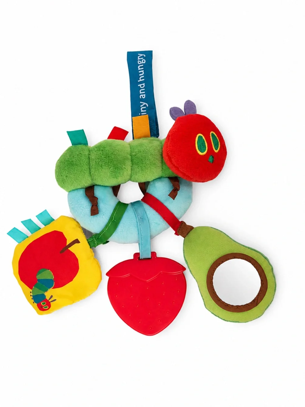 Eric Carle Very Hungry Caterpillar Baby Activity Toy Mirror Teether